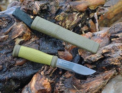 Morakniv Outdoor 2000 Fixed Blade Knife with Sandvik Stainless Steel Blade, 4.3", Olive Green - $29.19 (Free S/H over $25)