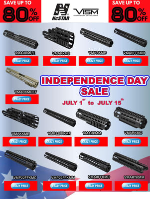 SAVE Up To 80% OFF Select NcSTAR Handguards