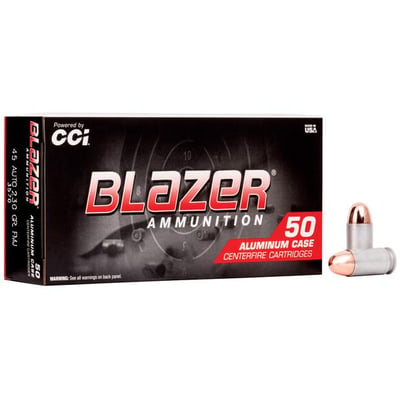 Blazer Aluminum 45 ACP 230 Grain Full Metal Jacket Ammunition - $389.99 (Free S/H)