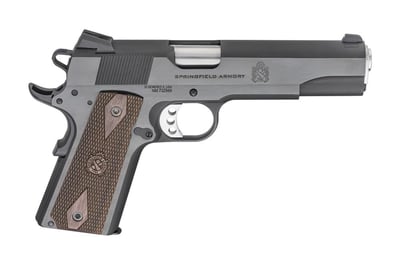 Springfield 1911 Garrison 45 ACP Full-Size Firstline Pistol with 5 Inch Barrel and Three Mag - $669 (Free S/H on Firearms)