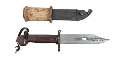 Surplus Romanian AK-47 Bayonet with Sheath - $19.99 