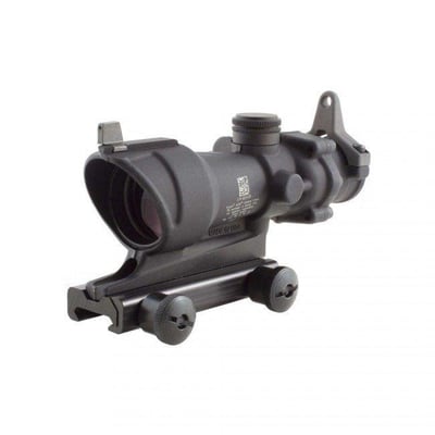 ACOG 4x32 Scope with Amber Center Illumination for M4A1 includes Flat Top Adapter, Backup Iron Sights and Dust Cover - $1025