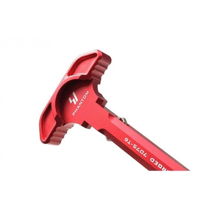 Strike Industries Latchless Ambidextrous Charging Handle - Red - $24.75