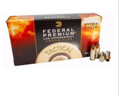 Federal 40 S&W HST Tactical 165 gr JHP 1000 rounds - $499 (Free S/H)