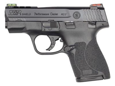 S&W M&P Shield 2.0 Performance Center Ported 9mm Pistol with Hi Viz Sights, Black - 11867 - $369.99