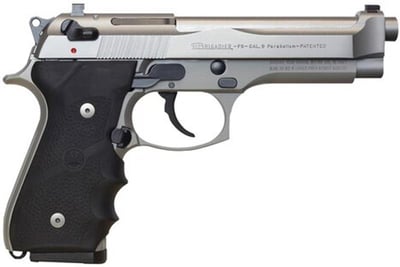 Beretta 92FS Brigadier Inox SA/DA 9mm 4.9" Barrel, Black Rubber Grip, 10rd - $747.84 (Email Price) 