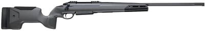 SAKO S20 Precision 6.5 Creedmoor 24.3" 10rd Bolt Rifle w/ Threaded Barrel Black / Grey Chassis - $1416.99 