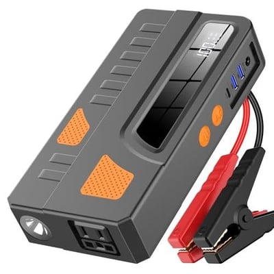 BOOKOO Jump Starter, 3000A Peak Car Starter, 12V Lithium Jump Box,Auto Battery Booster Pack,20000mAh Portable Power Bank with AC Outlet - $59.99 (Free S/H over $25)
