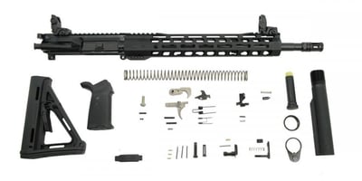 PSA 16" 5.56 NATO 1:7 Midlength Nitride 13.5" Lightweight M-Lok MOE EPT Rifle Kit w/ MBUS Sight Set - $399.99