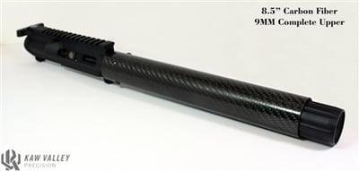 Kaw Valley Precision 8.5" 9mm Carbon Fiber Complete Upper - $439.95 