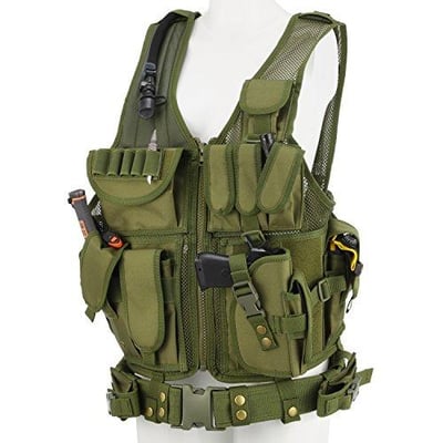 Barbarians Tactical Molle Vest Military Adjustable Lightweight - $32.95 (Free S/H over $25)