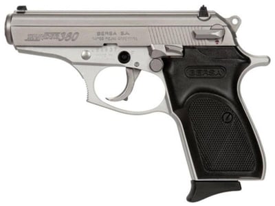 Bersa Thunder .380 ACP, 3.5" Barrel, Nickel, Lite, 8rd, DA - $232.91 