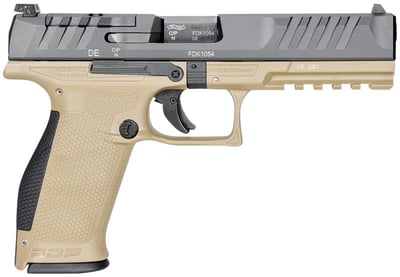 Walther PDP Tan 9mm 5" Barrel 18-Rounds Optics Ready - $419.99 (grab a quote) ($9.99 S/H on Firearms / $12.99 Flat Rate S/H on ammo)