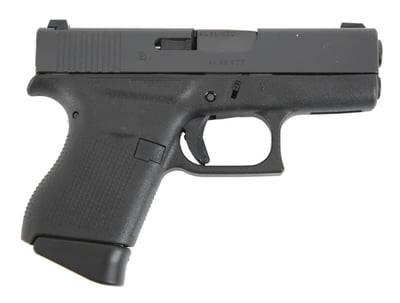Glock Police Trade In G43 3.41" 9mm (2) 6rd Pistol w/ Night Sights - $349.99 