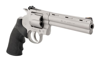 Colt Python 6" 6rd .357 Magnum Revolver, Stainless w/ Hogue Grip - $899.99 