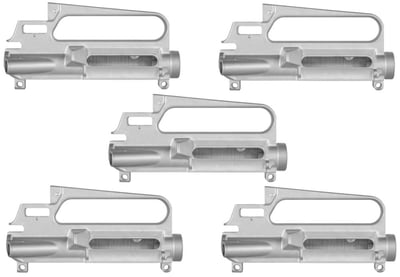 5 Pack - A2 Stripped Raw Upper Receiver - $374.84 after code: BOOM23