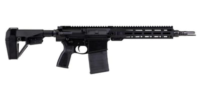 PSA Sabre-10 Forged 12.5" .308 Pistol w/Rifle Speed Gas Block and SBA-5 Brace, Black - $1299.99 