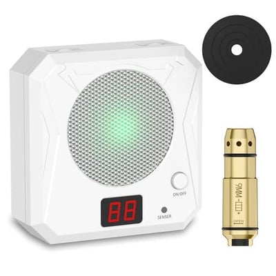 Gobxld Portable Laser Trainer Target &9mm Laser Training Cartridge with Chamber Extractor Tool for Dry Fire Training Practice, Extra O-Rings - $35.39 After CODE:IUP3NH9B + FREE Shipping
