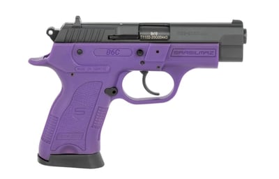 Sar USA B6C Compact 3.8" 9mm 13rd Pistol, Violet / Black - $268.99 