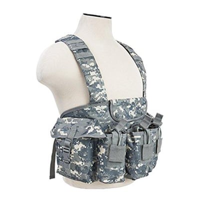 VISM by NcStar AK Chest Rig, Digital Camo - $25.17 (Free S/H over $25)
