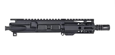 BG 5" 5.56 1:5 Twist Upper Receiver - Black A2 4" TR M-LOK Without BCG & CH - $136.46