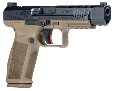Cen Canik Mete SFX 9mm 5.2" BLK / FDE - $384.76 (Email price) 