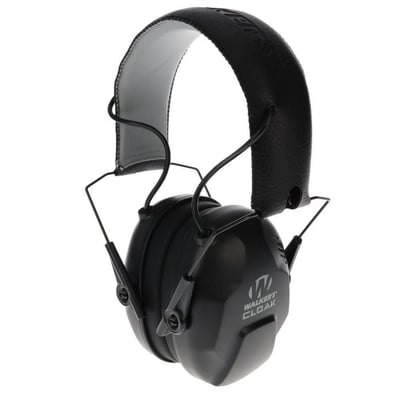 Walker Cloak Single Mic Electronic Earmuff, Black - $17.99