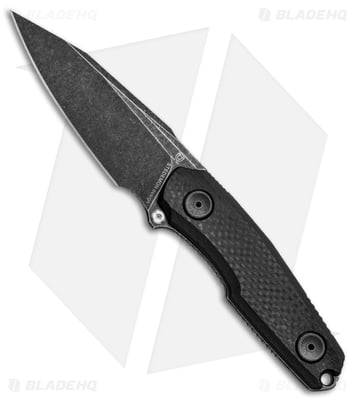 Stedemon Knife Co. Uncle One UB01 Fixed Blade Carbon Fiber (4.1" Black SW) - $119.99 (Free S/H over $99)