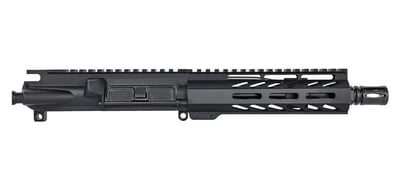 BG 7.5" 5.56 Upper Receiver - Black A2 7" M-LOK Slant Cut Without BCG & CH - $128.95 