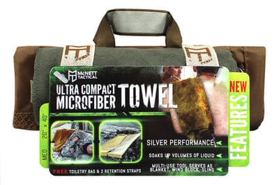 McNett Tactical Ultra Compact Microfiber 20 x 40 Towel - $22.97 (Free S/H over $25)