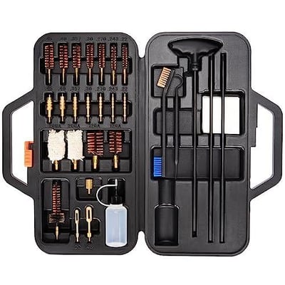 Raiseek Gun Cleaning Kit Elite Edition Universal for All Calibers with Portable Brass Brush and Case - $23.99 After code “PKBYGGGN” (Free S/H over $25)