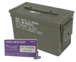 Winchester Purple 9mm 115 Gr FMJ Contract Overrun Training Ammo 1000rd Case W/ Ammo Can - $225 