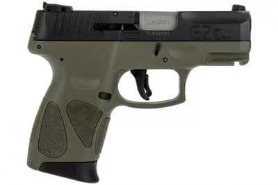 Taurus G2c OD Green 9mm 3.25" Barrel 12-Rounds Adjustable Rear Sight - $239.99 ($9.99 S/H on Firearms / $12.99 Flat Rate S/H on ammo)
