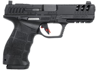 SAR USA SAR9 GEN3 Full Size Optic Ready Pistol - 4.4" - Black - $399.99 