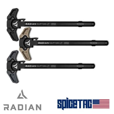 Radian Raptor LT Charging Handle 556, Stealth Gray - $59.99 w/ Code: RAP + FREE Shipping