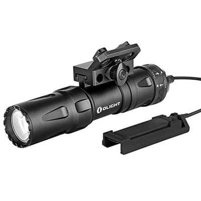 Olight USA Odin Mini 1250 Lm Ultra Compact Rechargeable Mlok Mount Tactical Flashlight, Removable Slide Rail Mount and Remote Switch Black/Desert Tan - $104.96 (Free S/H over $49)