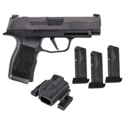 Sig Sauer P365XL TacPac 9mm 3.7in Blackened Steel 12+1 Rounds - $599.99  (Free S/H over $49)