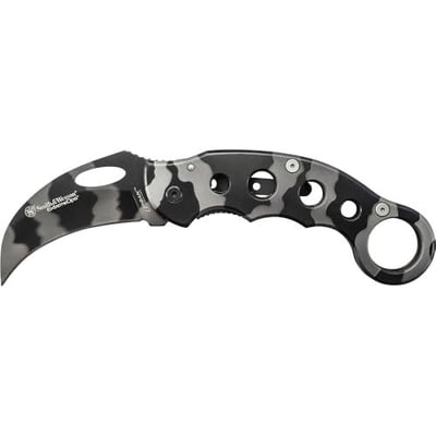 S&W Extreme Ops CK32C 8" S.S. Karambit Folding Knife with 3" Hawkbill Blade and Stainless Steel Handle - $16.24 + FREE Shipping