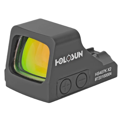 Holosun Technologies Reflex 407K-X2 Red Dot Optical Sight - HS407K-X2 - $179.95, Free Shipping over $170 