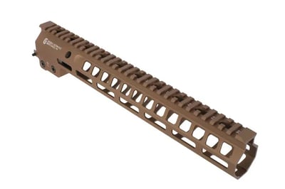 Geissele Automatics Super Modular MK14 Rail Handguard - M-LOK - Desert Dirt - 13.5" - $199.99 