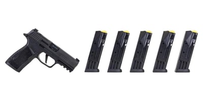 Sig Sauer P365 TACPRO X-Series 3.7" 9mm Pistol, Manual Safety W/ (5) 10rd & Savior Bag- $719.99 