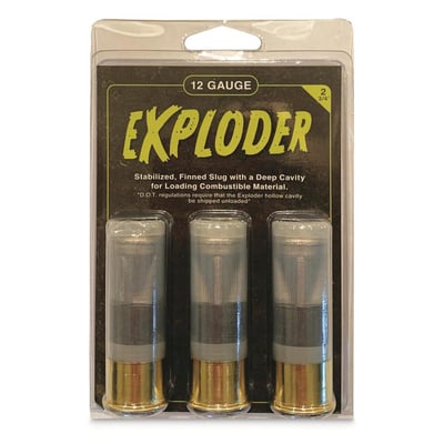Reaper Exploder 12 Gauge 2 3/4" 3 Rounds - $14.24 (Buyer’s Club price shown - all club orders over $49 ship FREE)