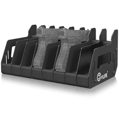 50% off CVLIFE Pistol Rack for Gun Safe Handgun Rack Foam Pistol Holder for Gun Rack Cabinet Accessories Storage Organizer 8 Slots w/code G5673QGN - $17.49 + FREE Shipping