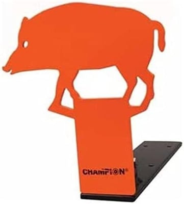 Champion Traps and Targets Champion Pop-Up Hog 22 Rimfire Metal Target - $19.95 (Free S/H over $25)
