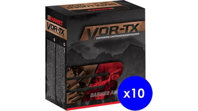 Barnes VOR-TX, 9mm Luger, 115 grain, XPB, Brass, Centerfire Pistol Ammo, 20 Rounds - $27.99 (Free S/H over $49 + Get 2% back from your order in OP Bucks)