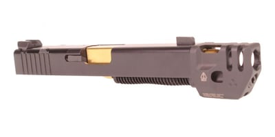 DD 'Kulta' 9mm Gold TiN Optics Ready RMR Cut Complete Slide Kit w/ Strike Ind. Mass Driver Comp - Glock 19 Compatible - $534.99 (FREE S/H over $120)