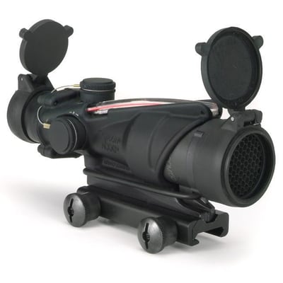 Trijicon ACOG 4x32 Dual Illuminated Red Chevron ARMY Rifle Combat Optic for M150 w/TA51 - $1099 (Free S/H over $25)