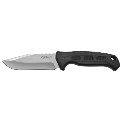 Camillus Hawker Fixed Blade Drop Point Knife, Black - CAM-19154 - $7.99