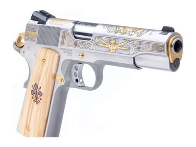 Springfield 1911 .45 ACP 5" 7rd Pistol, Limited Edition, SS / Italian Renaissance Da Vinci - SKC-EIR-DV - $848.99 