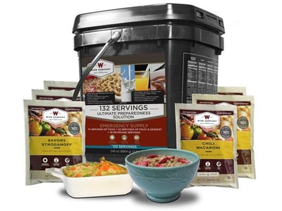 Wise Company 01-194 132 Servings Ultimate Preparedness Kit - $99.99 ($6 flat S/H or Free shipping for Amazon Prime members)